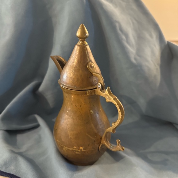 Vintage Brass Coffee Pot - Picture 4 of 4